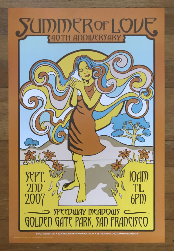 40th Anniversary Summer of Love poster