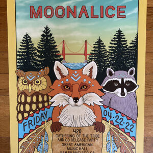 Moonalice 420 2022 show poster