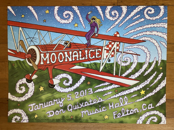 Moonalice Felton 2013 Show Poster