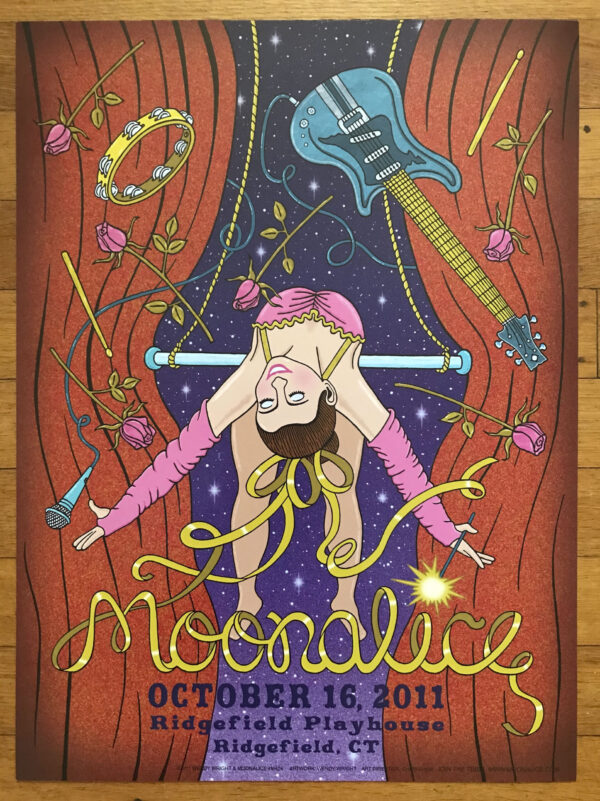 Moonalice Ridgefield 2011 Concert Poster