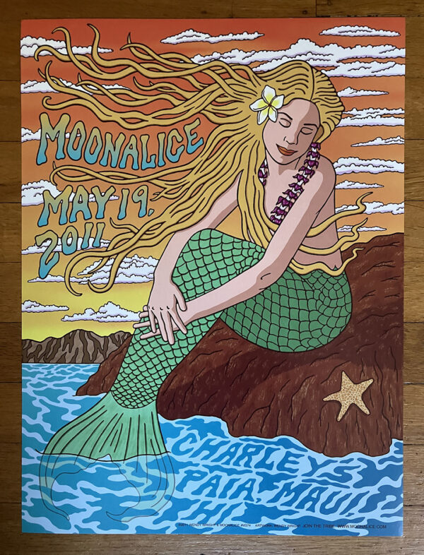 Moonalice Maui 2011 Concert Poster