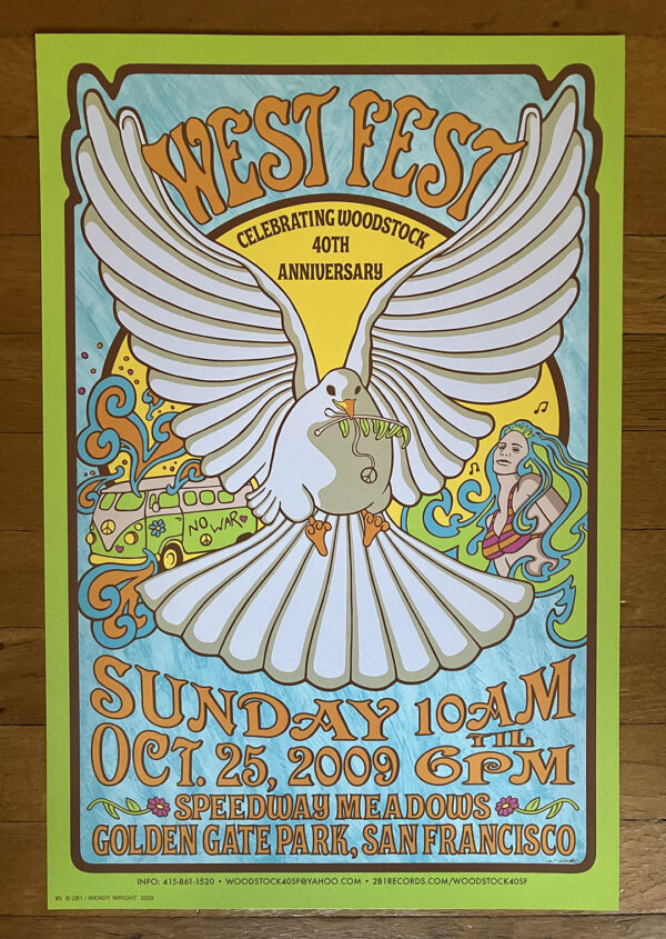 Woodstock 40th Anniversary Poster