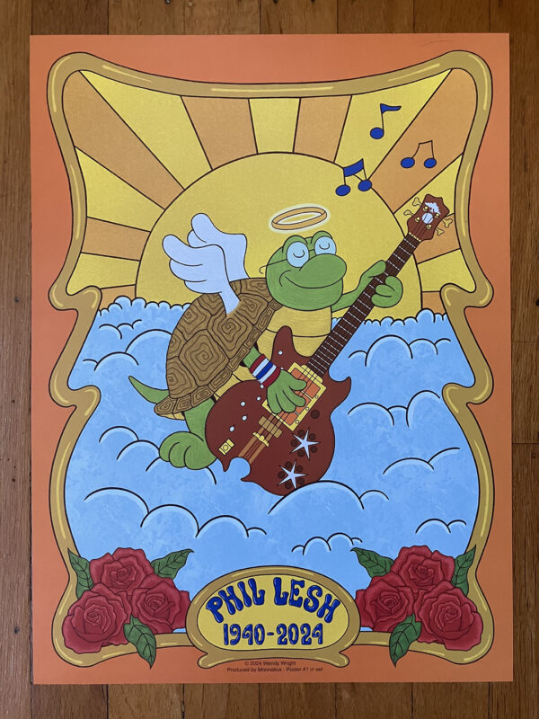 Phil Lesh Memorial Poster